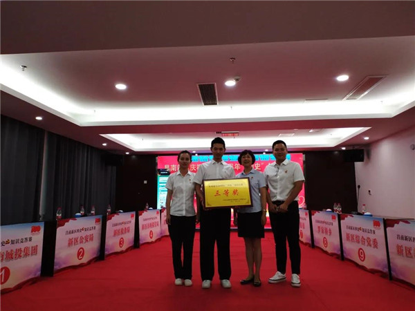 昌南新區(qū)、城投集團(tuán) 開展慶祝建黨100周年“四史”知識競賽活動